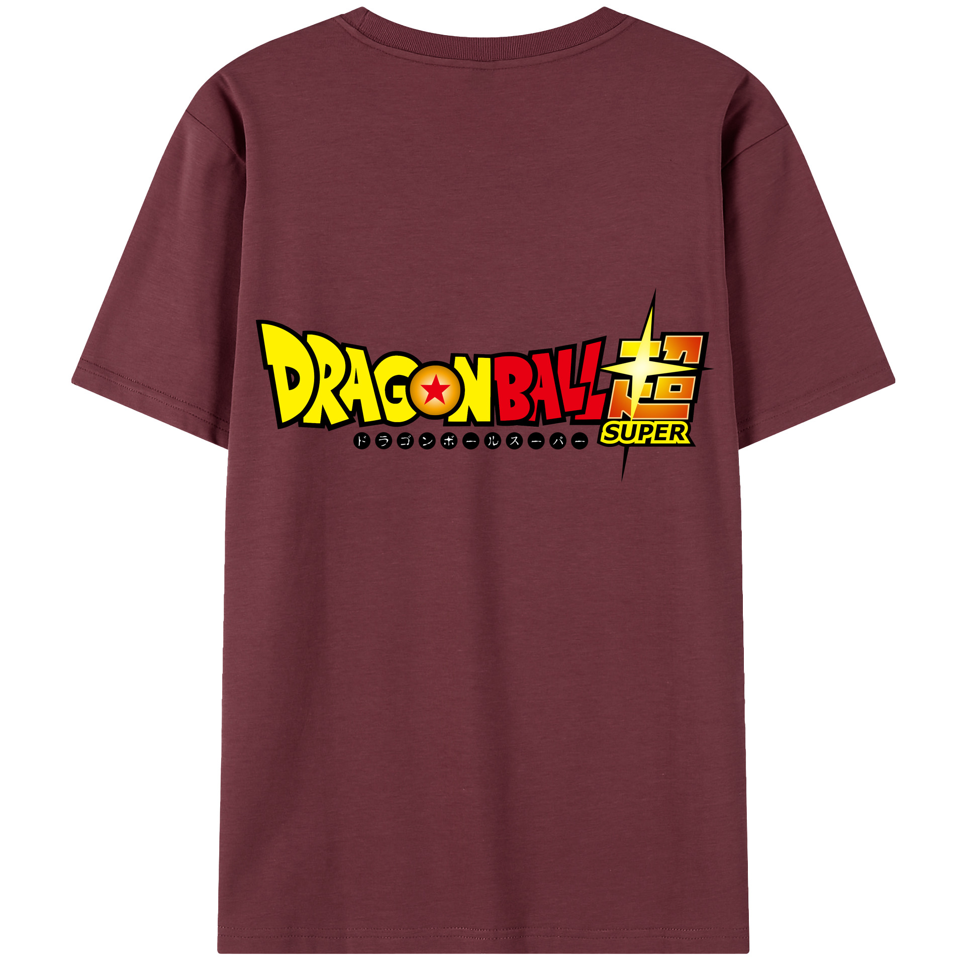 （画像用） ドラゴンボール DRAGON BALL 綿100％半袖Tシャツ（背面プリント）